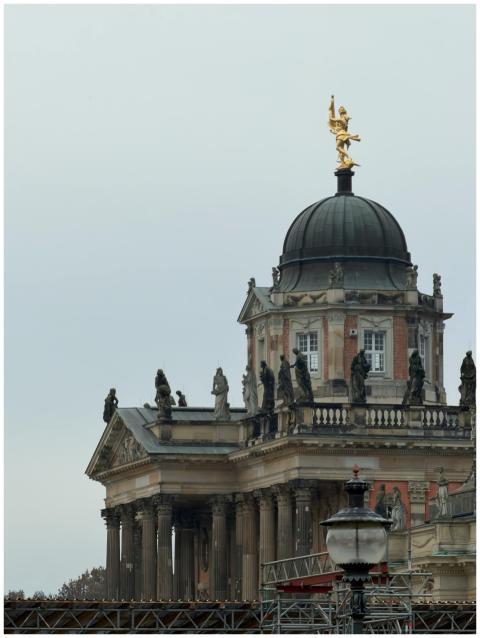 Majestic historical building with ornate dome and