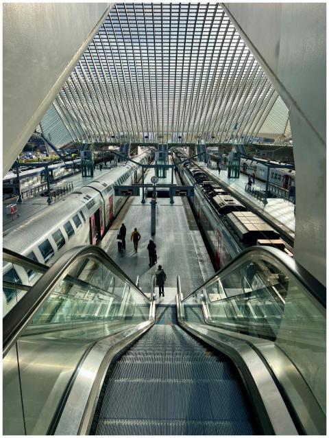 Liège-Guillemins Station showcases modern design w