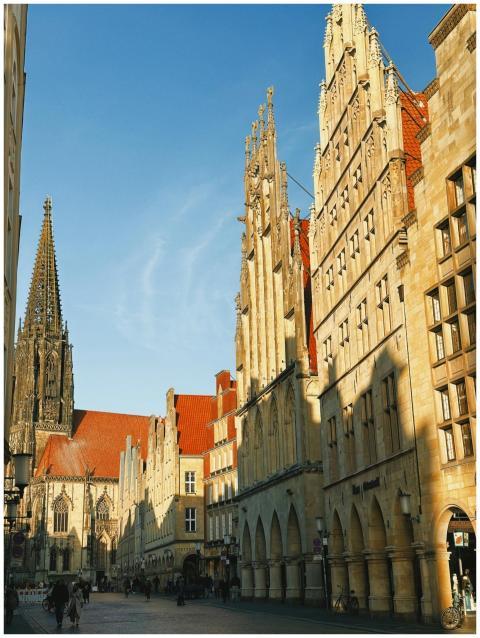 Stunning Gothic architecture captured on a sunny d