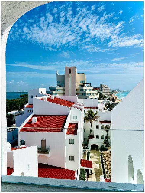 Coastal Architecture Red Roofs