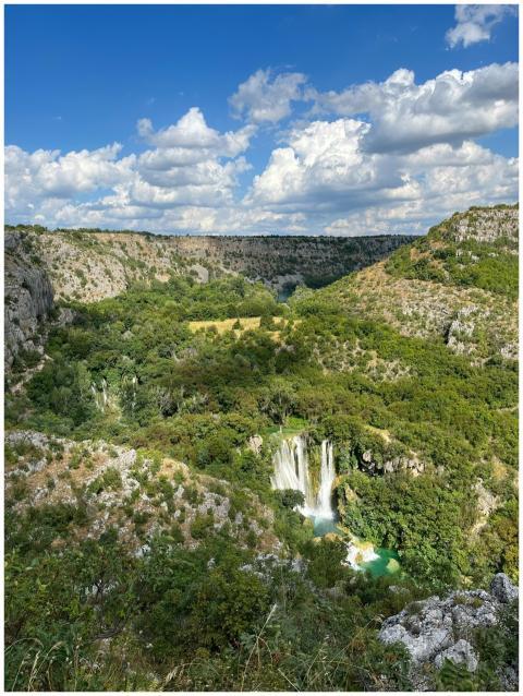 Waterfall Krka National Park