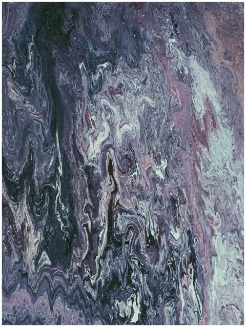 Captivating abstract art showcasing swirling marbl