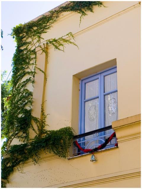 Charming colonial-style facade in Colonia del Sacr