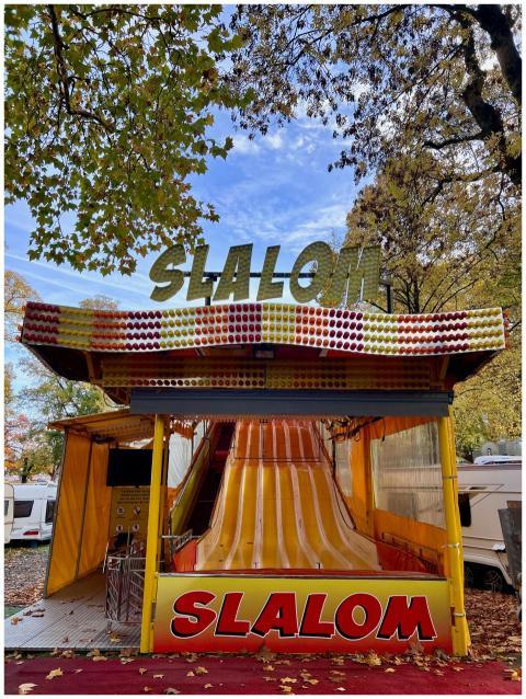 Colorful Slalom Slide Autumn