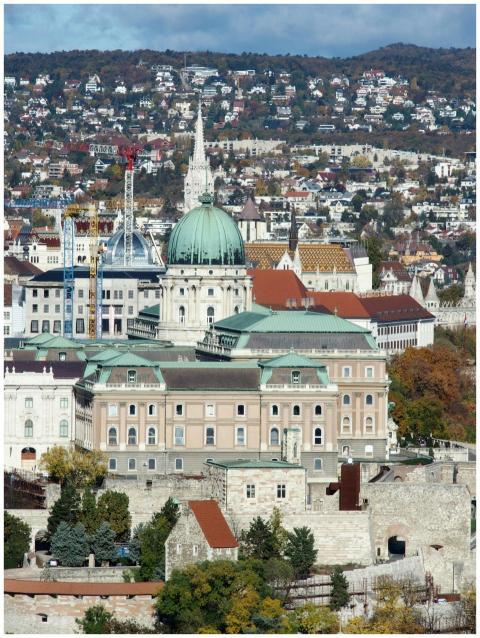 Captivating aerial view of Budapest's historical a