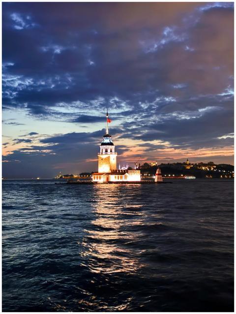 Maiden S Tower Dusk