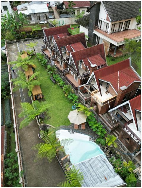Charming Resort Villas Aerial