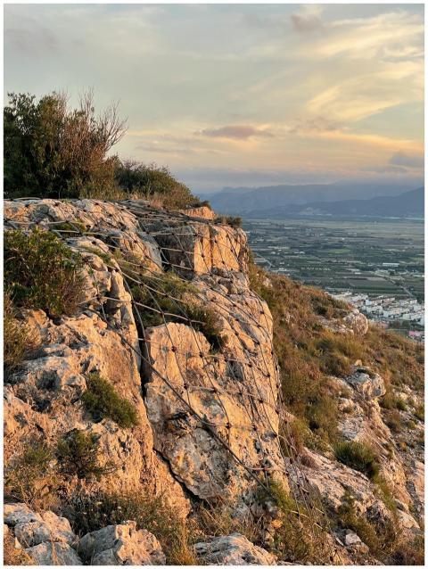 Scenic Rocky Cliff Overlooking