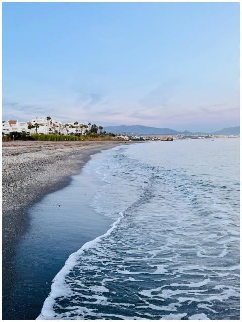 Capture of a peaceful Mediterranean coastline with