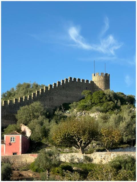 Scenic Obidos Castle Battlements