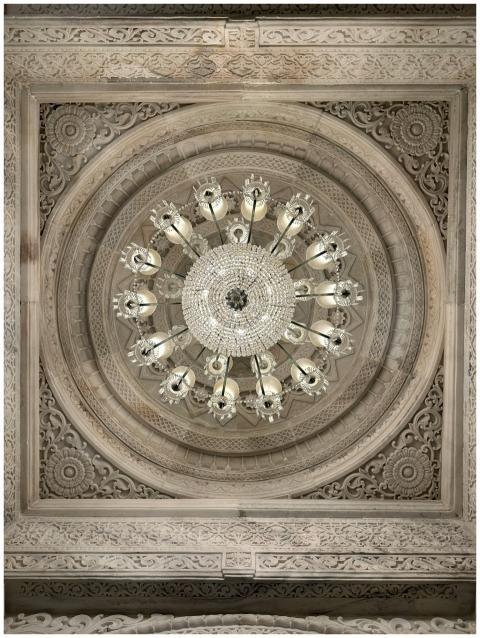 Intricate Ceiling Chandelier Ornate
