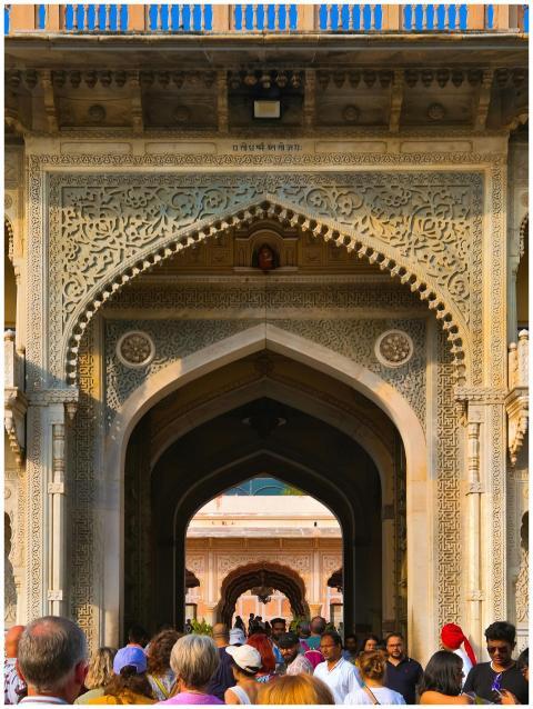 Intricate Archway Jaipur Landmark