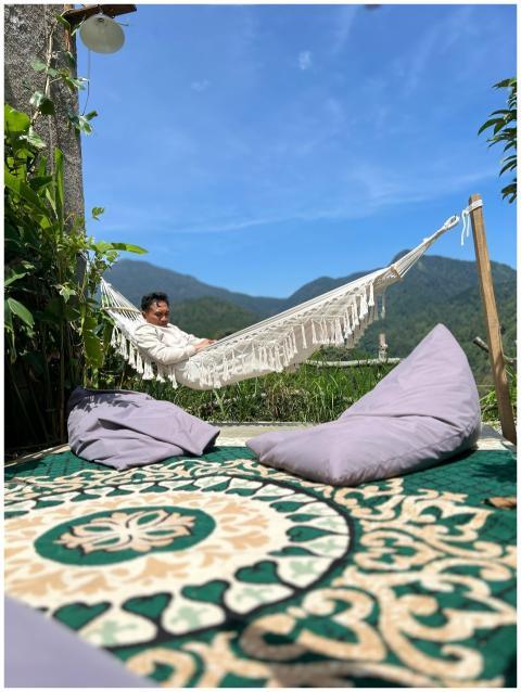 Relaxing Hammock Scenic Mountain
