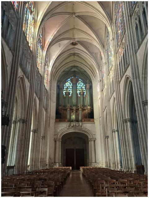 Stunning view of a cathedral interior showcasing G