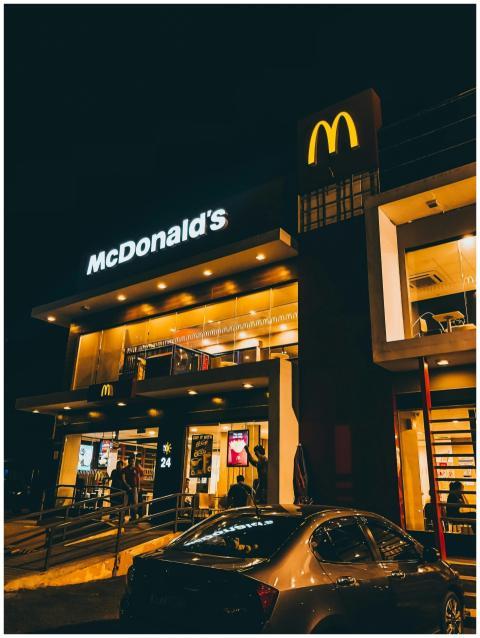 Exterior view of McDonald's in Cauayan City, Phili