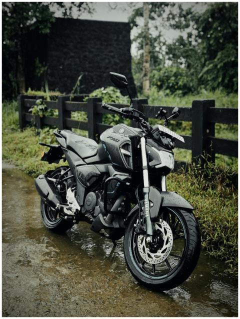 rainy day with my bike