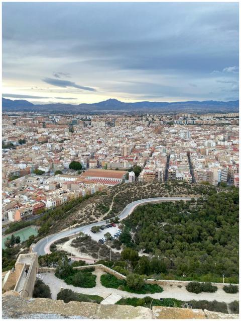 Panoramic Alicante Castillo De