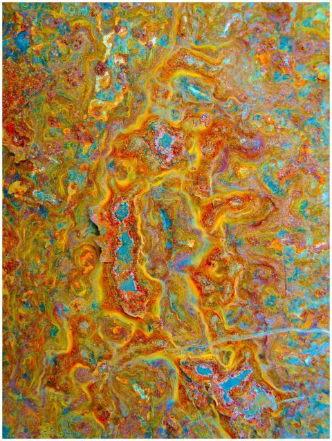 Colorful abstract texture resembling psychedelic a