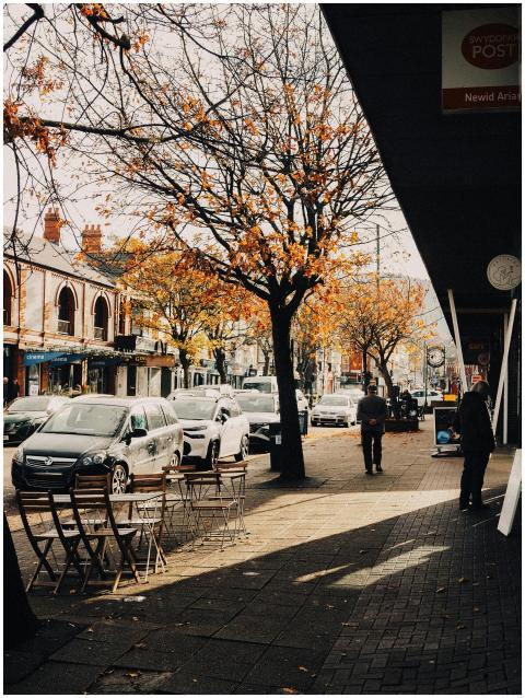 Charming Autumn Street Prestatyn