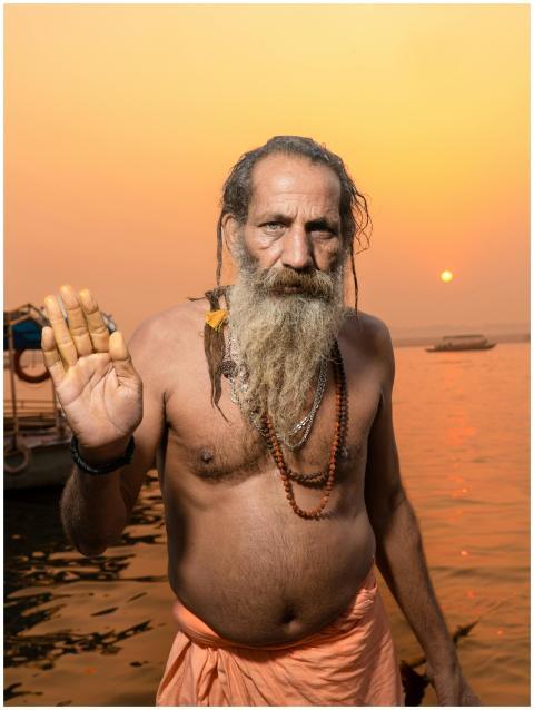 Free stock photo of aarti, baba, bearded man