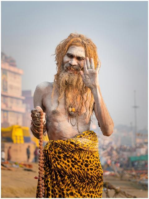 Free stock photo of aghori, ash, baba