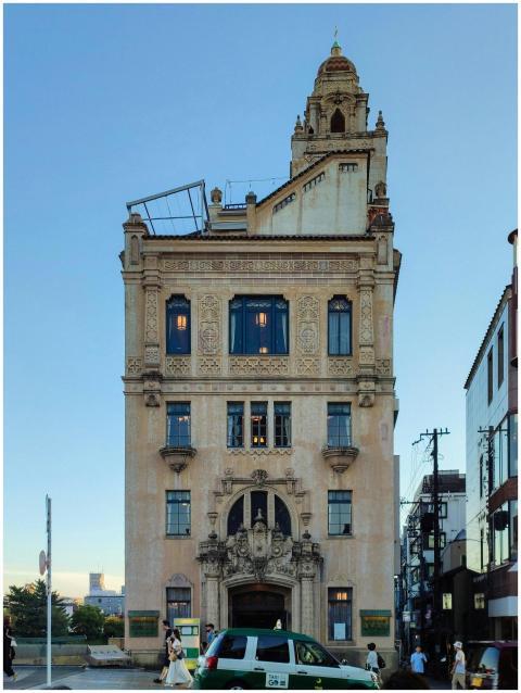 Beautiful historic architecture in Tokyo captured