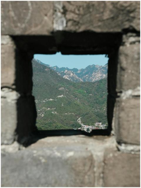 Great Wall China Through