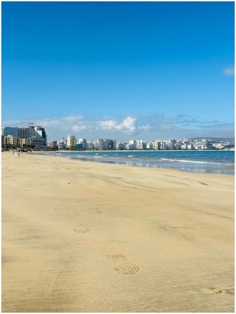 Sunny Urban Beach City