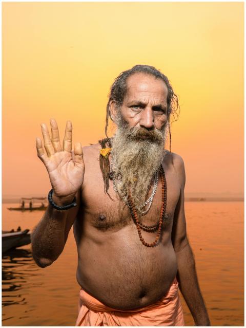 Free stock photo of aarti, baba, bearded man