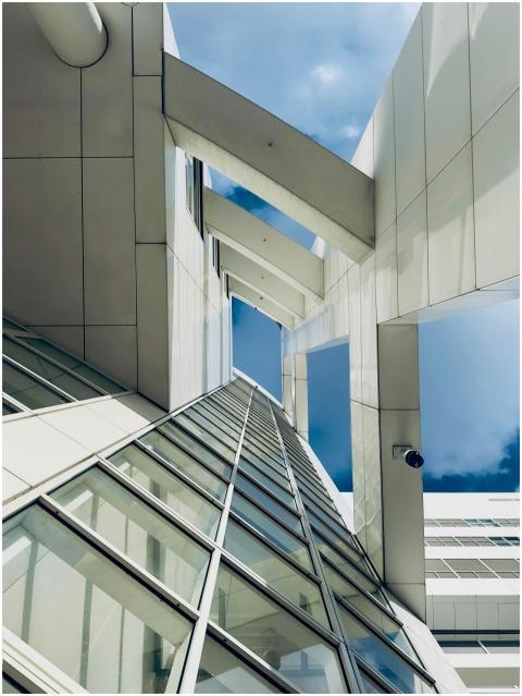 Modern Architectural Geometric Structure