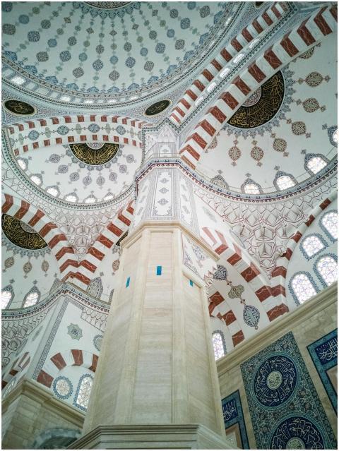 Explore the elaborate Islamic architectural detail