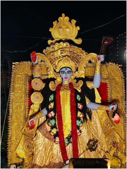 Statue Goddess Kali Traditional