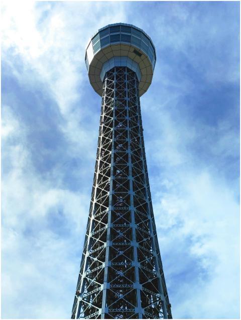 A captivating view of Tokyo Tower from below on a