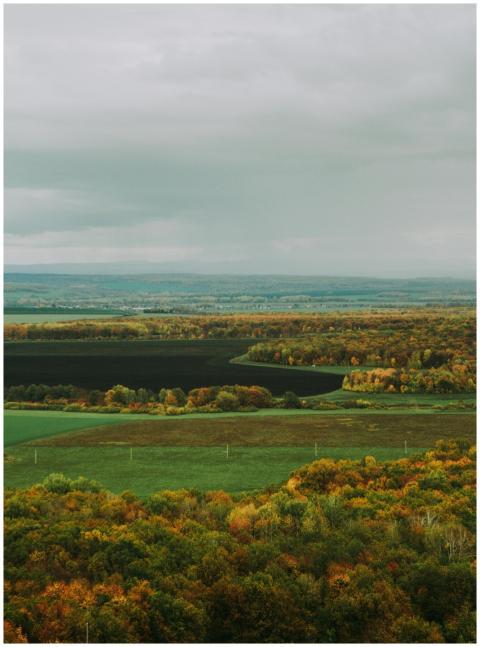 A breathtaking view of lush landscapes in Bashkort