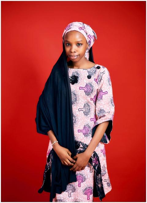 Elegant Young Woman Traditional