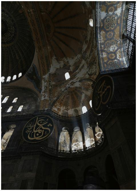 Explore the detailed mosaics and architectural gra