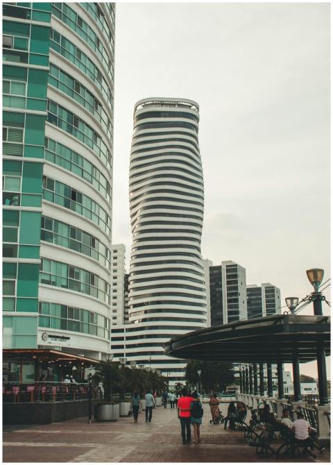 Stunning modern skyscraper in Guayaquil, Ecuador s