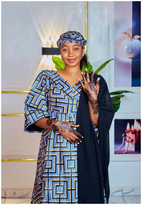 Elegant Portrait Woman Traditional