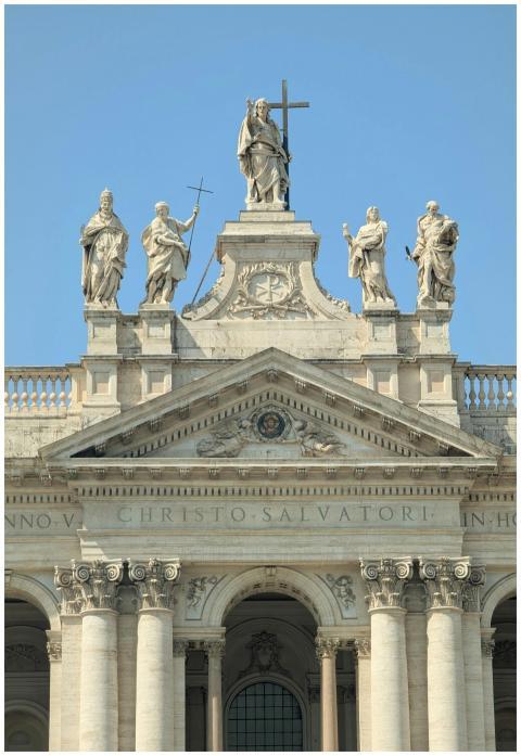 Statues Adorning Basilica San