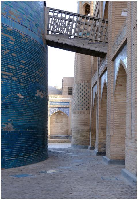 Ancient brick and tile architecture showcasing Mid