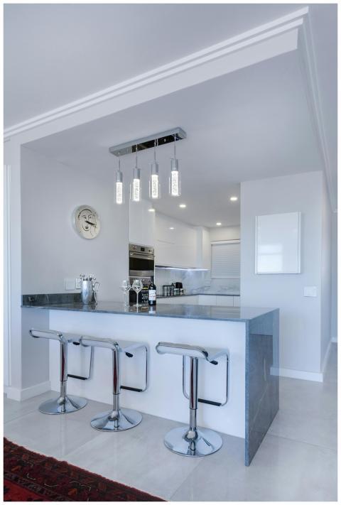 Sleek modern kitchen interior in Cape Town showcas