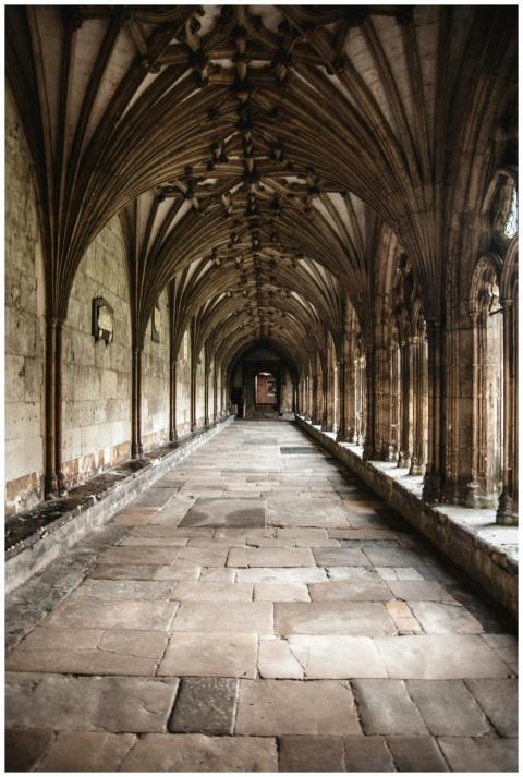 Explore the stunning gothic architecture of an anc