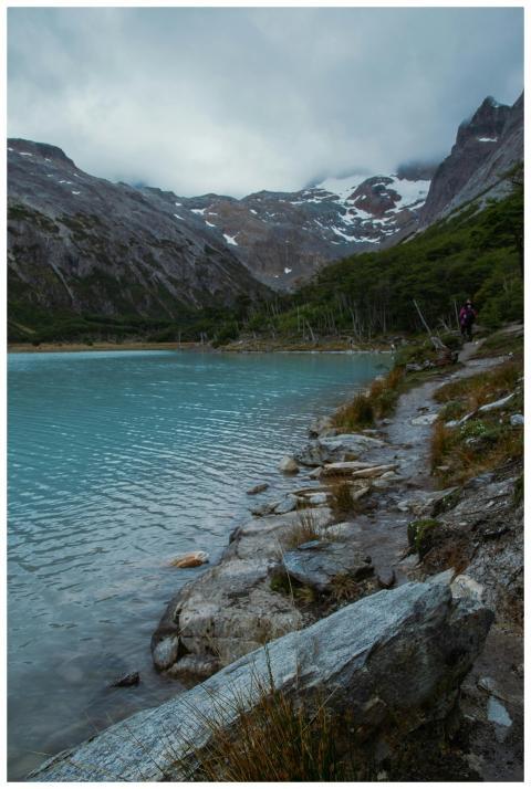 Explore the breathtaking views of Ushuaia's turquo