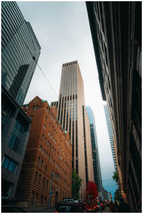 Downtown Seattle Urban Cityscape