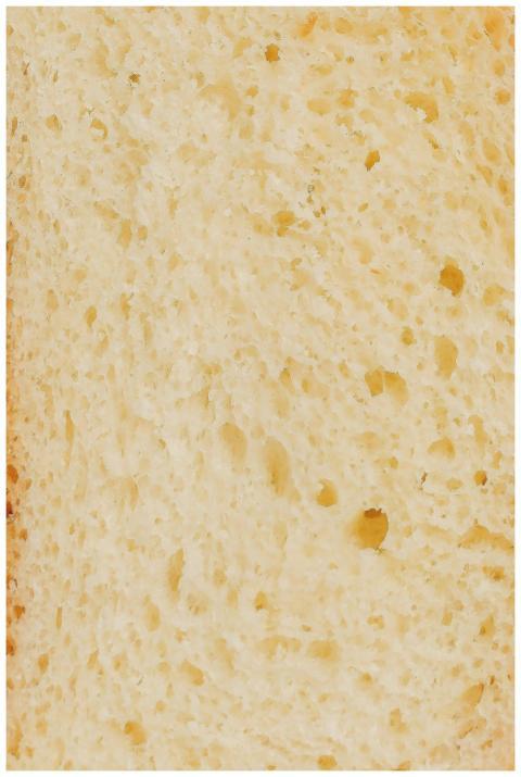 Detailed texture of a fresh slice of wheat bread s