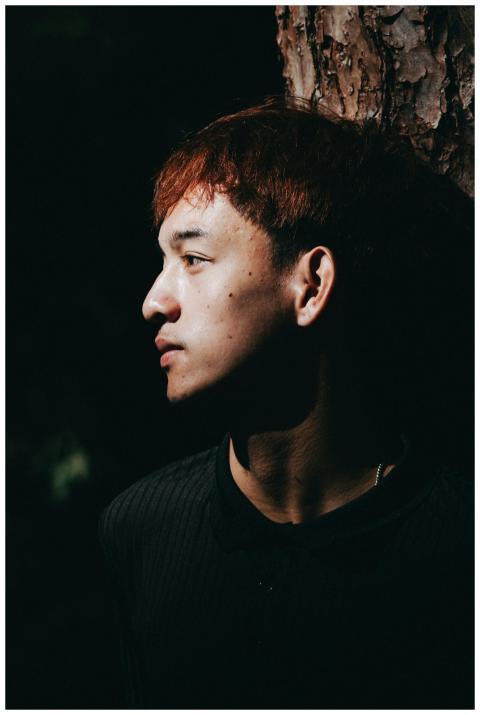 Moody Portrait Young Man