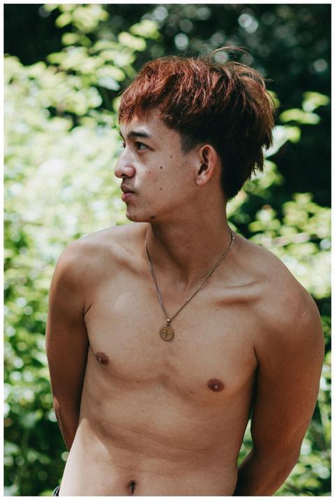 Young Man Nature Contemplative