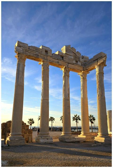 Explore the remarkable ruins of an ancient temple