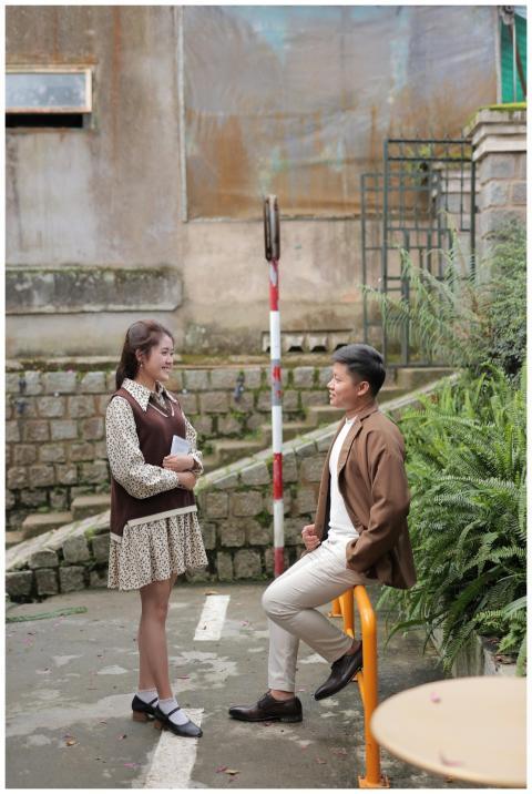 Young Adults Having Casual