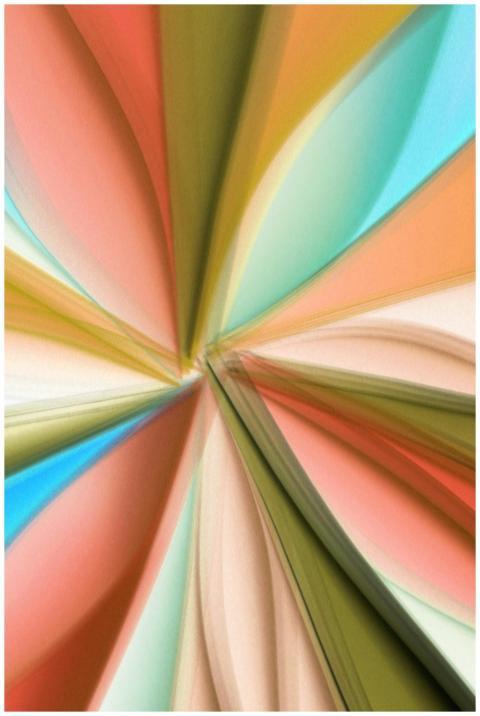 Colorful abstract pattern with dynamic shapes and